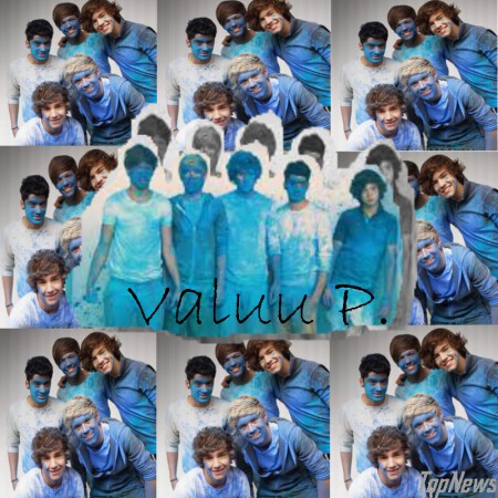 1º premio para Valuu P.(te ise un blend porque es mas facil,pero si queres te hago el collage,y le puse tu nombre para que no te lo roben)